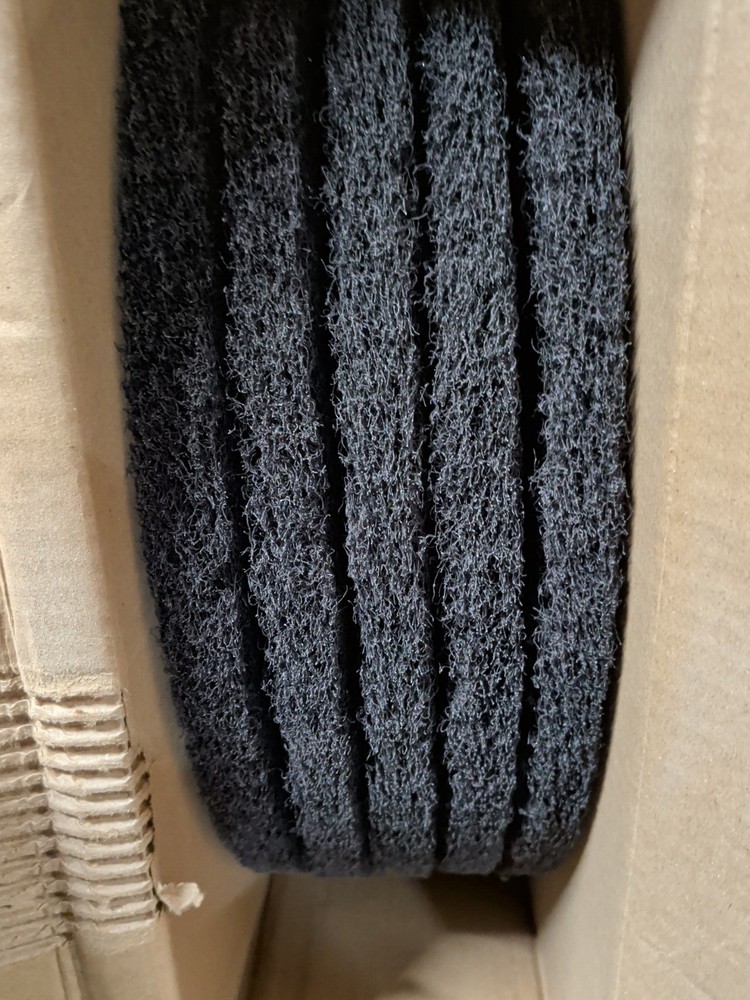 Genuine Joe Black Floor Stripping Pad, 20 Inch (Pack of 5 )
