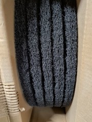 Genuine Joe Black Floor Stripping Pad, 20 Inch (Pack of 5 )
