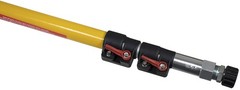 18′ Fiberglass Telescoping Wand 3800 PSI for Cold Water Pressure Washer and Belt