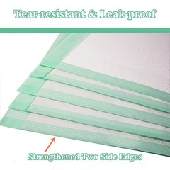 Disposable Underpads with 23×36 (40pcs) Self-adhesive / Power Absorb+, Green
