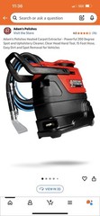 Selling My Heated Carpet Extractor in slightly used Condition. Works Perfectly