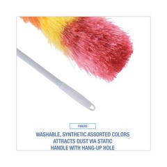 Boardwalk 9442 51″ – 82″ Polywool Duster with Metal Handle – ASST CLR New