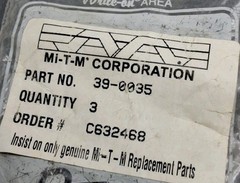 Mi-T-M 39-0035 Valve Plug