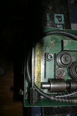 Greenlee Knockout punch set with metal case hydraulic conduit For Parts- READ!!!