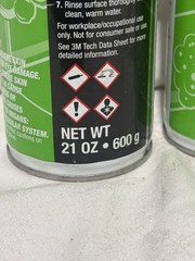 Lot of 3 3M TroubleShooter Baseboard Stripper 21 oz Aerosol Floor Cleaner 14001