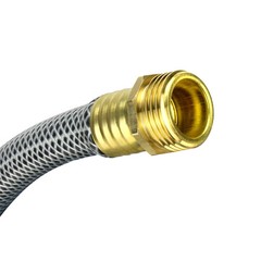 50 Foot Hybrid PVC Garden Hose for Vehicle Cleaning by Auto Drive