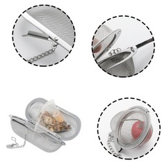 Yinluluna 3 Pack Ultrasonic Cleaner Small Parts Basket, Stainless Steel Mesh…