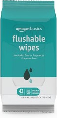 Eco-Friendly Flushable Wet Wipes for Sensitive Skin – 126 Count, 3 Packs