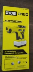 RYOBI ONE+18V Cordless Handheld Electrostatic Sprayer Kit PSP02K