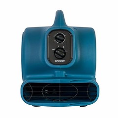 XPOWER P-260AT Mini Scented Air Mover, Carpet Dryer, Utility Fan blowing 800 CFM