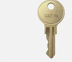 EACH KEY CAT 74 for BOBRICK PAPER DISPENSERS & other dispensers Cat 74 (5A