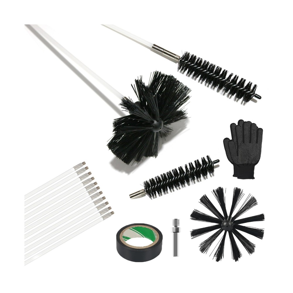 15 Feet Dryer Vent Cleaner Kit, Multi-purpose Lint Remover with… FAST USA SHIP