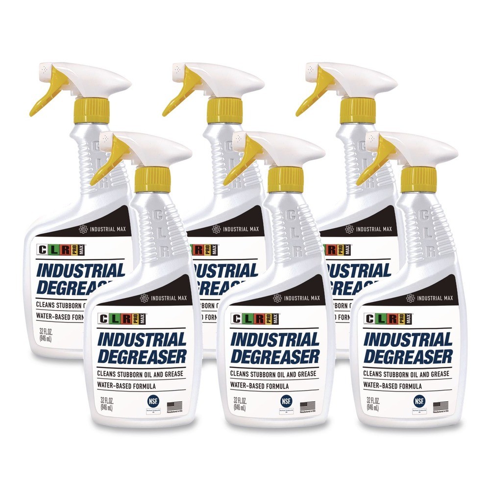 CLR PRO DGR32PROMCT MAX 32 oz Industrial Degreaser (6/Carton) New