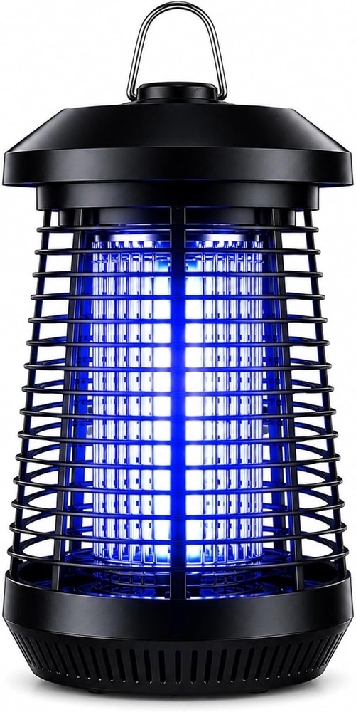 Bug Zapper Outdoor Indoor, 18W Electric Mosquito Zapper 4200V, UV Light Fly