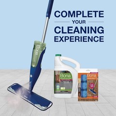 Bona Multi-Surface Hard Floor Cleaner Spray Mop 34 Fl Oz (Pack of 1), Green
