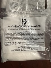 Big D Industries D-Vour 170 Powder Lemon Fragrance Spilled Liquids 10 Packs