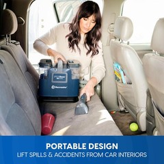Vacmaster SCB301 400 Series Portable Carpet & Cleaner, Blue
