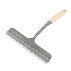 Shower Squeegee Glass Wiper with Hanging Hole Beige