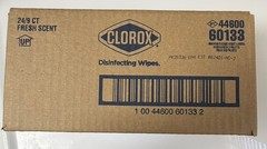 24 Pack of Clorox Disinfecting Wipes To Go Pack, Fresh Scent of 216 Wipes