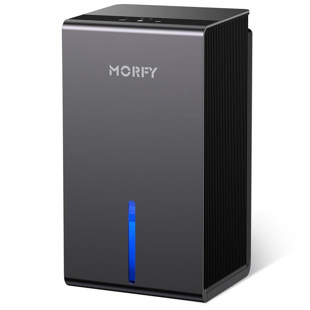 MORFY Dehumidifier, Small Dehumidifier for Bedroom Bathroom RV with Auto Shut…