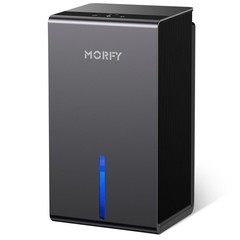 MORFY Dehumidifier, Small Dehumidifier for Bedroom Bathroom RV with Auto Shut…