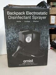 EMist EM360 Portable Backpack Electrostatic Sprayer