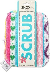 Scrub, 2-pa Reble, Non-Scratching Dish Scrubber for Kitchen and