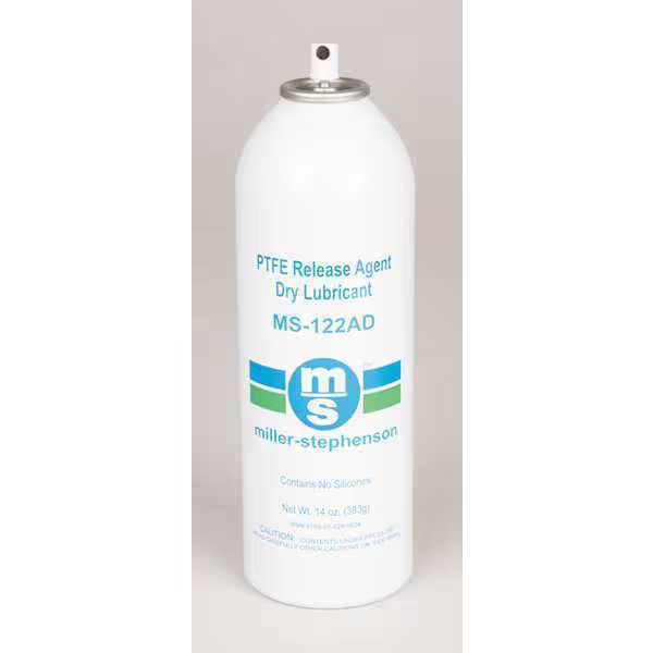 Lubricant, 13.5 oz, Aerosol Spray Can, PTFE Base, 600 Degrees F Max Op Temp,