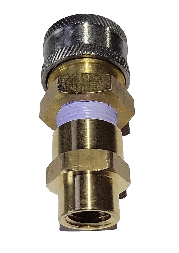 3/8 Coupler x 1/4 NPT Female – Pressure Washer Adapter 4000psi Max.
