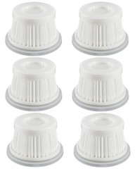 6 Pack H-epa Filters Compatible with MBNGF X9 Ultra Car Vacuum Cordless, Fit…
