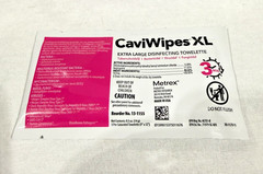 Metrex CaviWipes XL Disinfecting Wipes 50 Count Canister Hospital Medical New