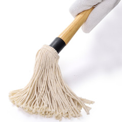 7 Pack Cast Iron Sauce Pot and BBQ Mop Brush Set, 13.5 OZ Small Basting Pot &