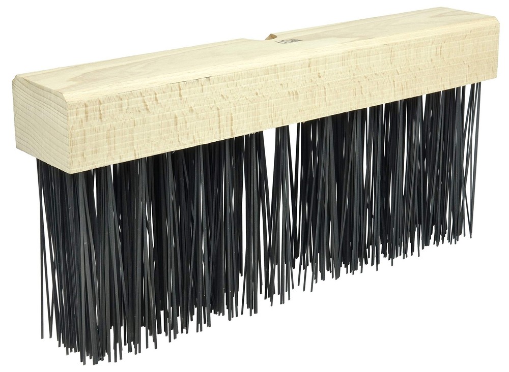 Weiler 42030 Flat Wire Broom 14 Hardwood Block 5 Trim Length Made In The Usa