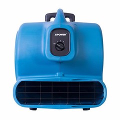 XPOWER P-830H 1 HP Commercial Air Mover Floor Dryer Fan w/ Handle & Wheels