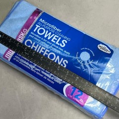 MULTI-TASK (12 PACK) Microfiber All Purpose Cleaning Towels Sz 14″ x 14″ 3-5128