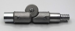 Extension Pole Angle Adapter- Fits all standard threaded poles. All metal. C