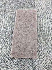 (QTY 10) Boardwalk BWK 403: 4-5/8 inch x 10 inch Brown Heavy Duty Utility Pad