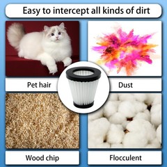 Aolleteau 3 Pack F117 Scorption Filter Compatible with Dirt White, Black