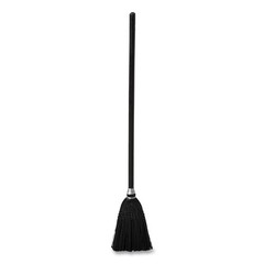 Rubbermaid Commercial 2536 Lobby Pro Synthetic-Fill 37-1/2″ Broom – Black New