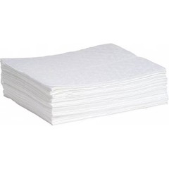 Spilltech Wpb50m Absorbent Pad, 15 In W X 19 In L, Absorbs 12 Gal. Per Pkg,