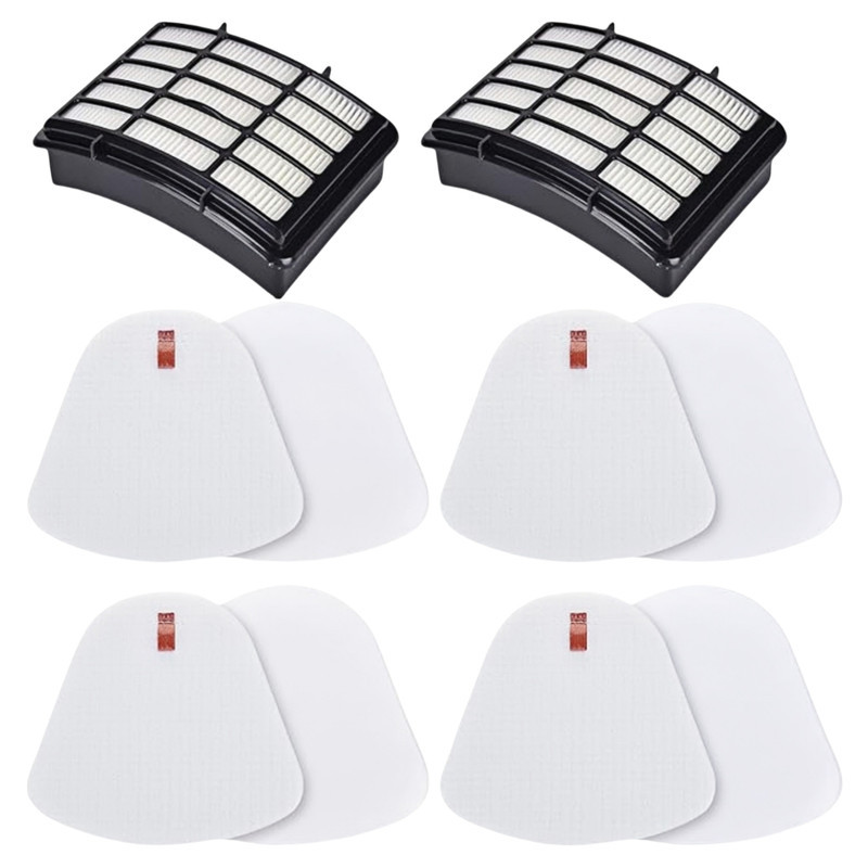 2 Hepa Filter 4 Foam Felt Filters for Shark Navigator Lift-Away NV351C, NV352