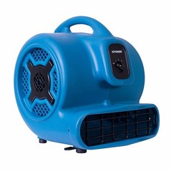 XPOWER P-830 1 HP 3600 CFM Air Mover Commercial Carpet Dryer Floor Fan Blower