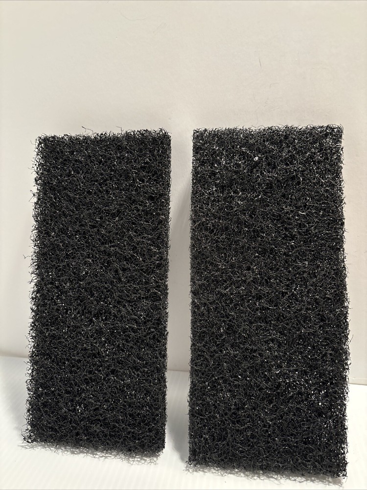 2 Pcs 3M Commercial 4.5” X 10” High Productivity Stripping Black Pad