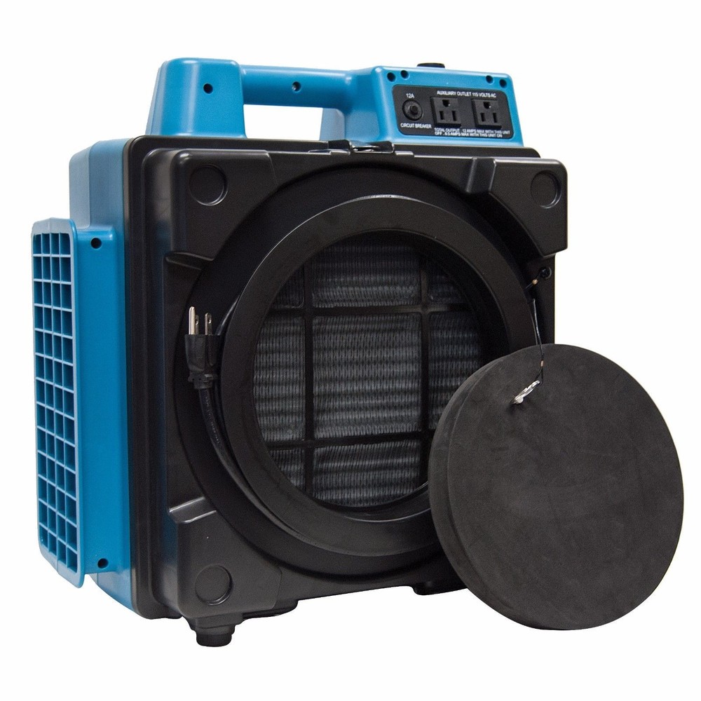 XPOWER X-2480A Professional 3 Stage Filtration HEPA Purifier Mini Air Scrubber