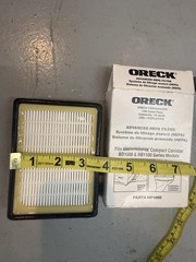 NEW Oreck HF1000 Filter, HEPA Buster B BB1000/BB1100 Series Exhaust , White OEM