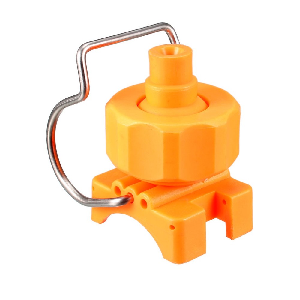 Spray Nozzle 1″ Adjustable Ball Flat Fan Full Cone Clamp Clip Nozzle 2Pcs