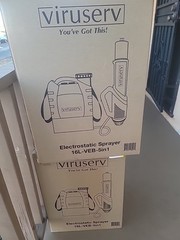 Brand New Viruserv Electrostatic Backpack Sprayer-