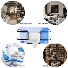 Versatile Wall Mounted Glove Holder – Includes 2 Holders and Accessories