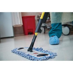 High Efficacy Yellow MOP with Microfiber Pad for Hard Floor Cleaning