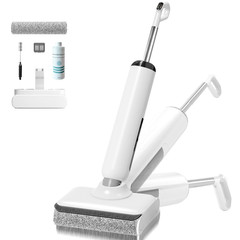 Wet Dry Vacuum Mop, 180°Lay-Flat Cordless Mop All in HCLA3Pro, Whtie